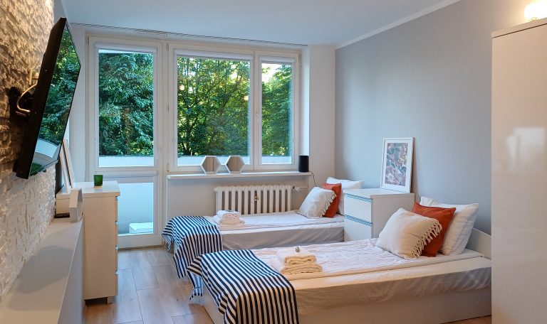 Apartament w Gdańsku „Fale Falowca”